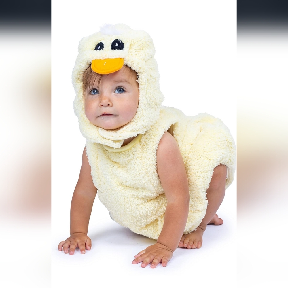 Cute Yellow Duck Costume 12-24months